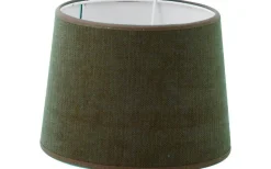 Enfärgade Runda Lampskärmar < Hallbergs Derby Lampskärm Ø30cm Olivgrön