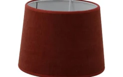 Enfärgade Runda Lampskärmar < Hallbergs Derby Lampskärm Ø24cm Roströd