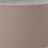 Ovala Lampskärmar-Hallbergs Derby Oval Lampskärm 20cm Gammalrosa