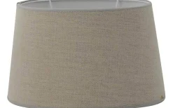 Ovala Lampskärmar-Hallbergs Derby Oval Lampskärm 25cm Sand