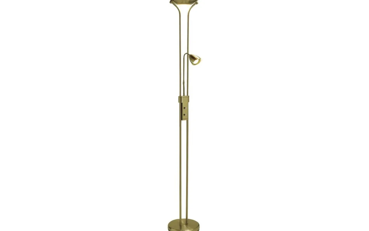 Vardagsrum|Uplight-Markslojd Detroit Golvlampa 180cm Mässing
