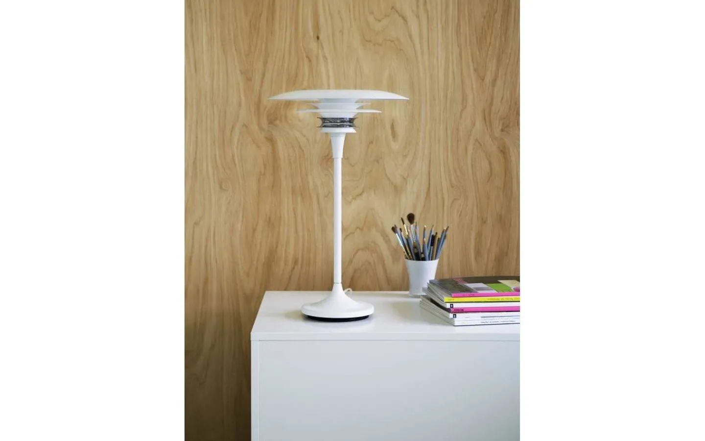Bordslampor-Belid Diablo Bordslampa 48cm Mattvit