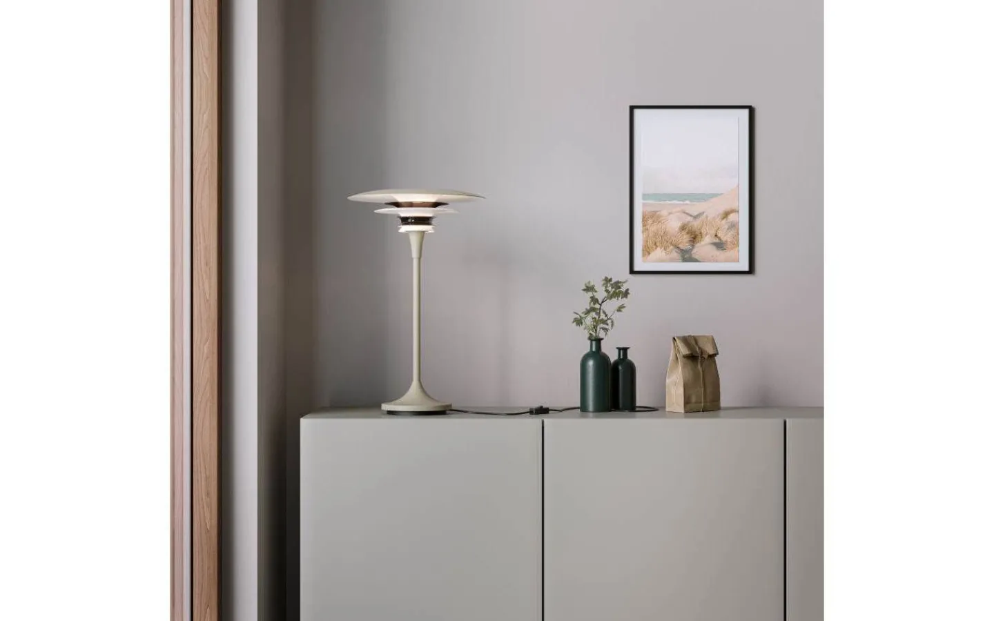 Bordslampor < Belid Diablo Bordslampa 48cm Sand/Metallisk Brons