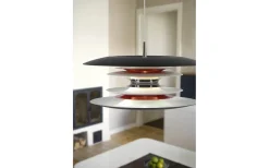 Kök & Matplats|Stora Taklampor Ø50-69 Cm-Belid Diablo Taklampa 50cm Svart/Röd