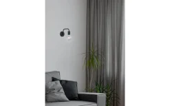 Lampetter-Trio Lighting Diallo Vägglampa E27 mattsvart
