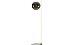 Golvlampor < Markslojd Dione Golvlampa 135cm Antik/Rökfärgad