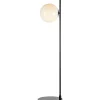 Golvlampor < Markslojd Dione Golvlampa 135cm Svart/Vit
