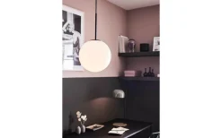 Kök & Matplats < Markslojd Dione Taklampa 25cm Opal/Svart