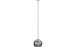 Kök & Matplats-Markslojd Dione Taklampa 25cm Rök/Mässing