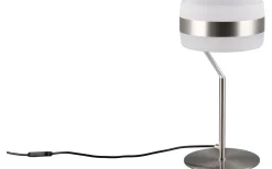 Bordslampor < Trio Lighting Dios Bordslampa LED i borstat stål
