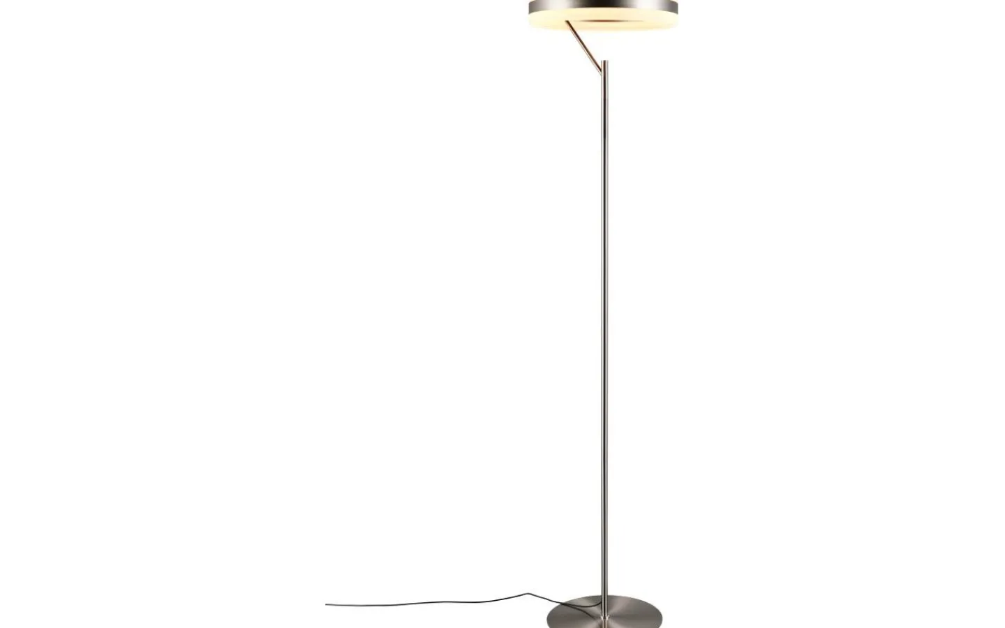 Golvlampor|Uplight < Trio Lighting Dios Golvlampa LED i borstat stål