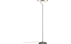 Golvlampor|Uplight < Trio Lighting Dios Golvlampa LED i borstat stål