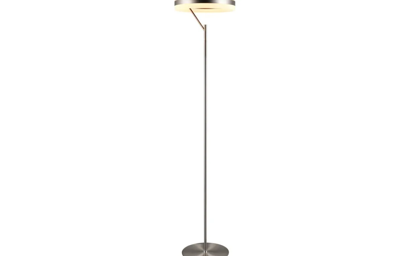 Golvlampor|Uplight < Trio Lighting Dios Golvlampa LED i borstat stål
