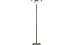 Golvlampor|Uplight < Trio Lighting Dios Golvlampa LED i borstat stål