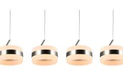 Avlånga Taklampor < Trio Lighting Dios Takpendel LED 4-delad borstad stål
