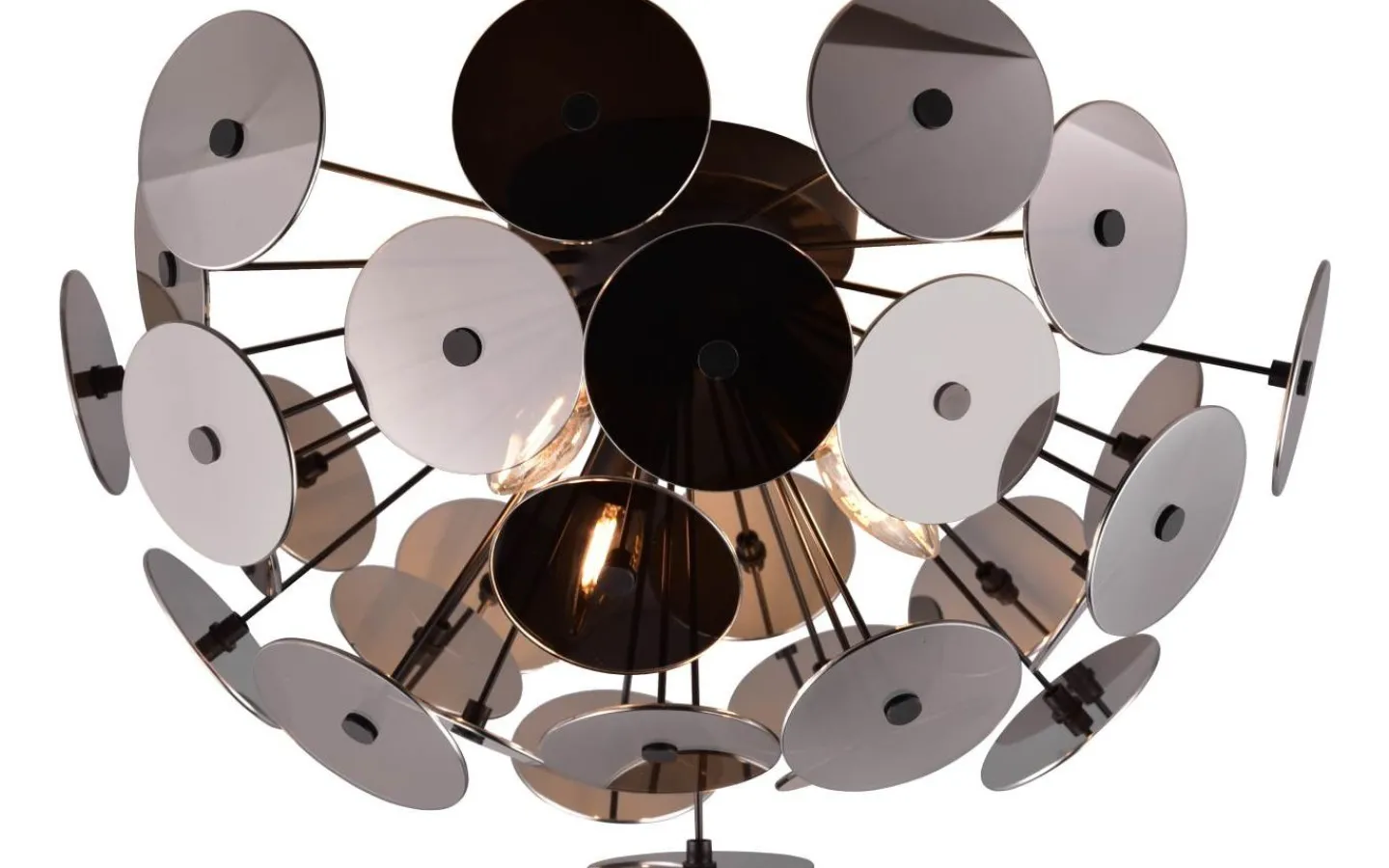 Plafonder < Trio Lighting Discalgo Plafond 3xE14 krom