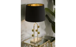 Bordslampor-Mauro Ferretti Disco Bordslampa 61cm Guld/Svart