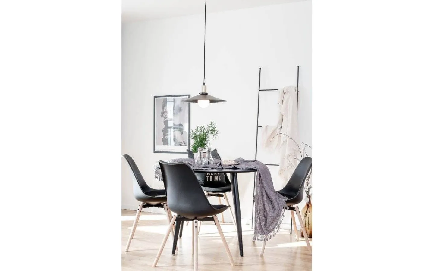 Kök & Matplats < Globen Lighting Disc Taklampa 40cm E27 Svart/Borstad Mässing