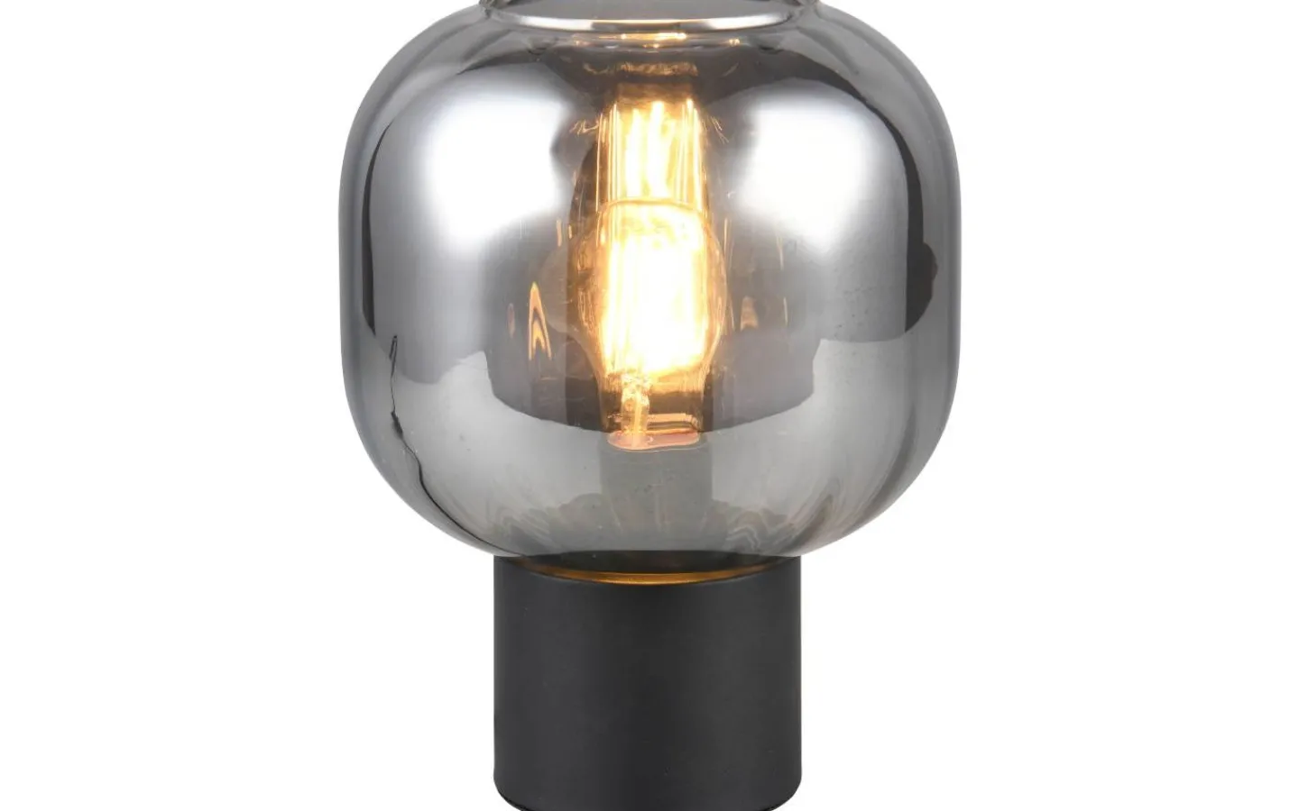 Bordslampor < Trio Lighting Diva Bordslampa E27 mattsvart/förkromad