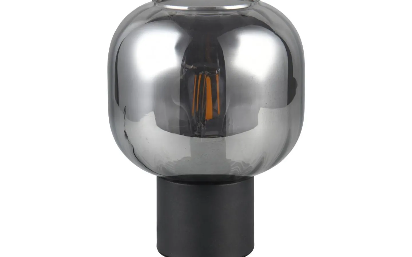 Bordslampor < Trio Lighting Diva Bordslampa E27 mattsvart/förkromad