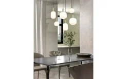 Avlånga Taklampor < Trio Lighting Diva Takpendel 6-delad E27 matt mässing/vit