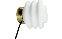 Lampetter < Dyberg Larsen Diva Vägglampa Opal/Mässing