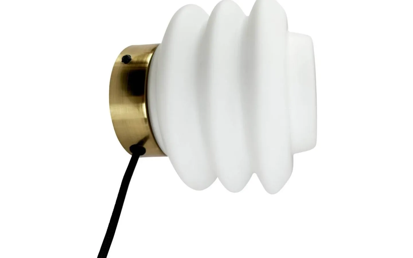 Lampetter < Dyberg Larsen Diva Vägglampa Opal/Mässing