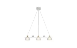 Kök & Matplats|Avlånga Taklampor < Cottex Divoza Taklampa 82cm 3xE14 Vit