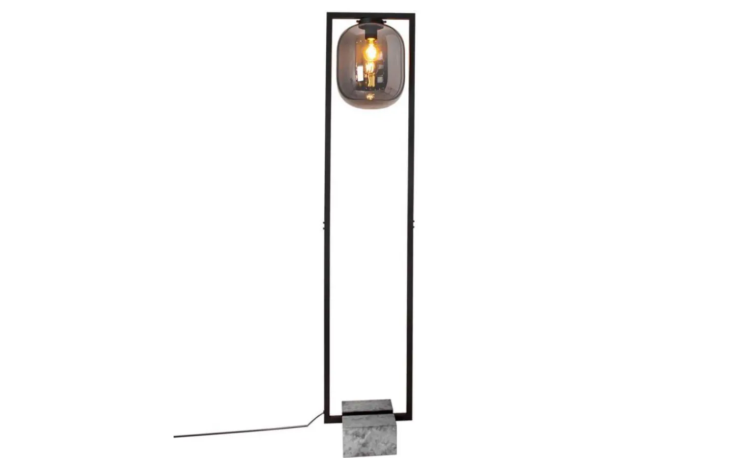 Golvlampor-By Rydens Dixton Golvlampa 150cm Rökgrå