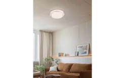 Plafonder-Reality Dizzy Plafond LED vit/krom stjärnljus