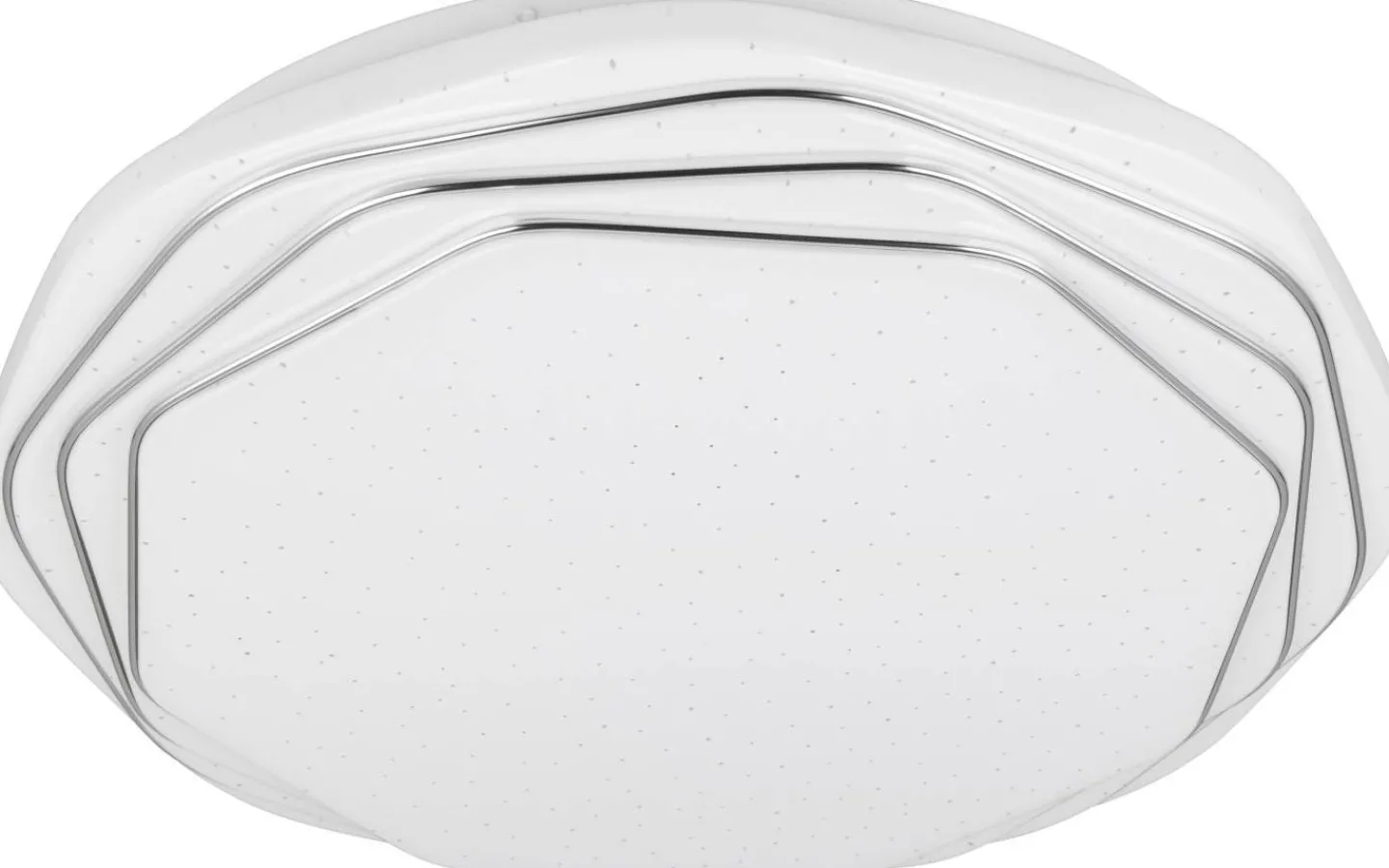Plafonder-Reality Dizzy Plafond LED vit/krom stjärnljus