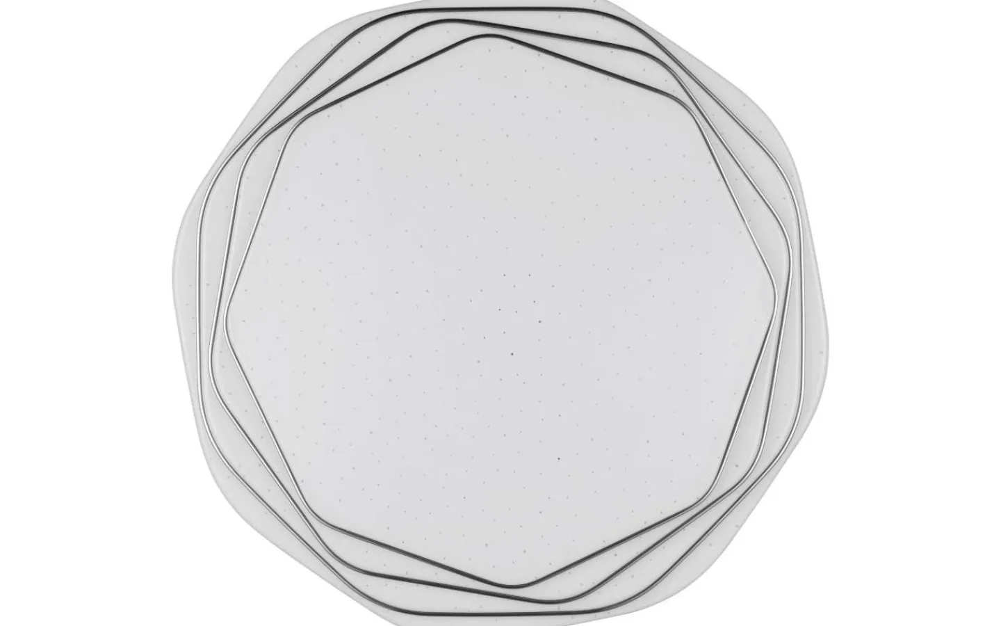 Plafonder-Reality Dizzy Plafond LED vit/krom stjärnljus