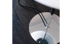 Bordslampor-Dyberg Larsen DL31 Bordslampa 50cm Opal/Krom