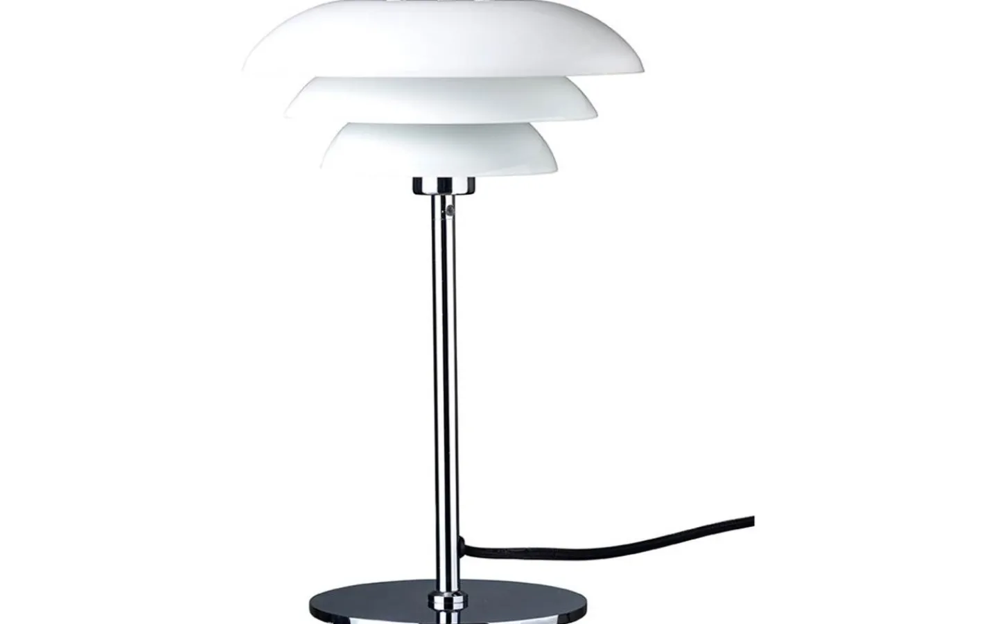 Bordslampor < Dyberg Larsen DL20 Bordslampa 30cm Opal/Krom