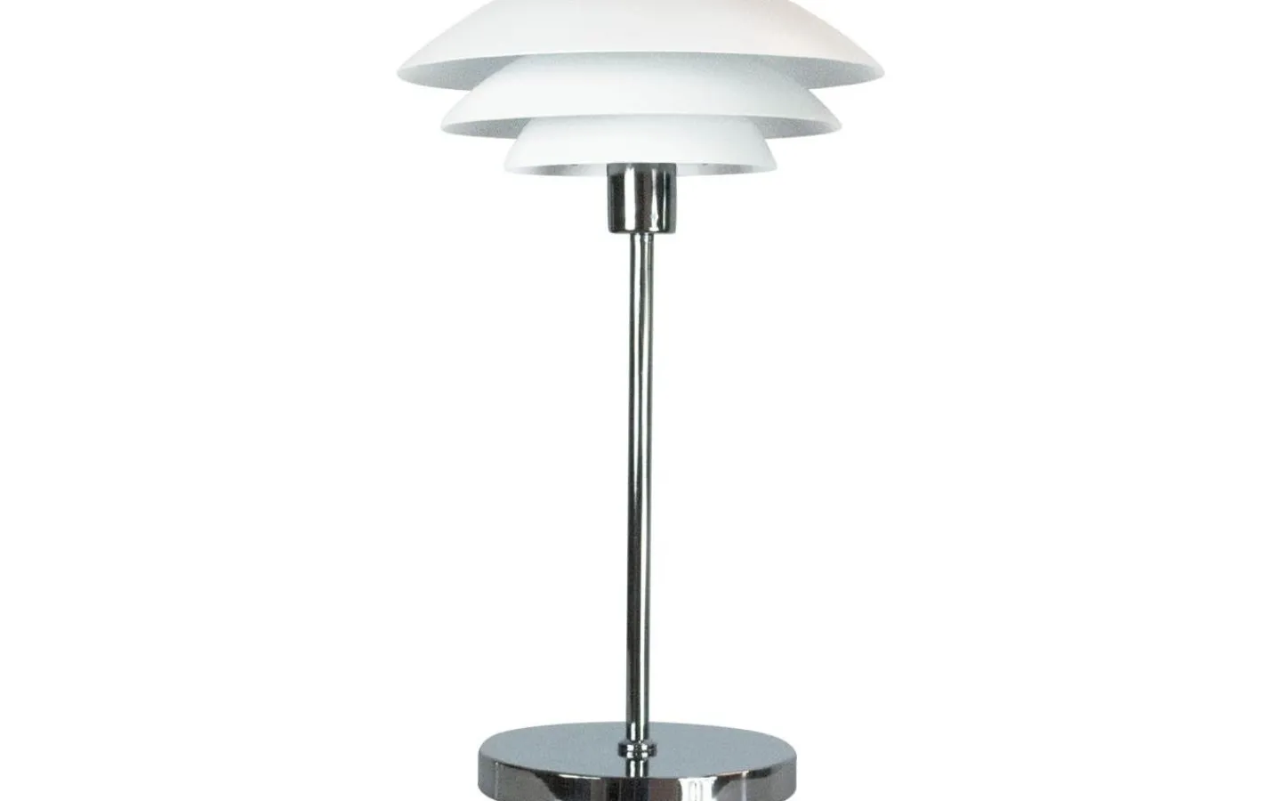 Bordslampor-Dyberg Larsen DL31 Bordslampa 50cm Vit/Krom