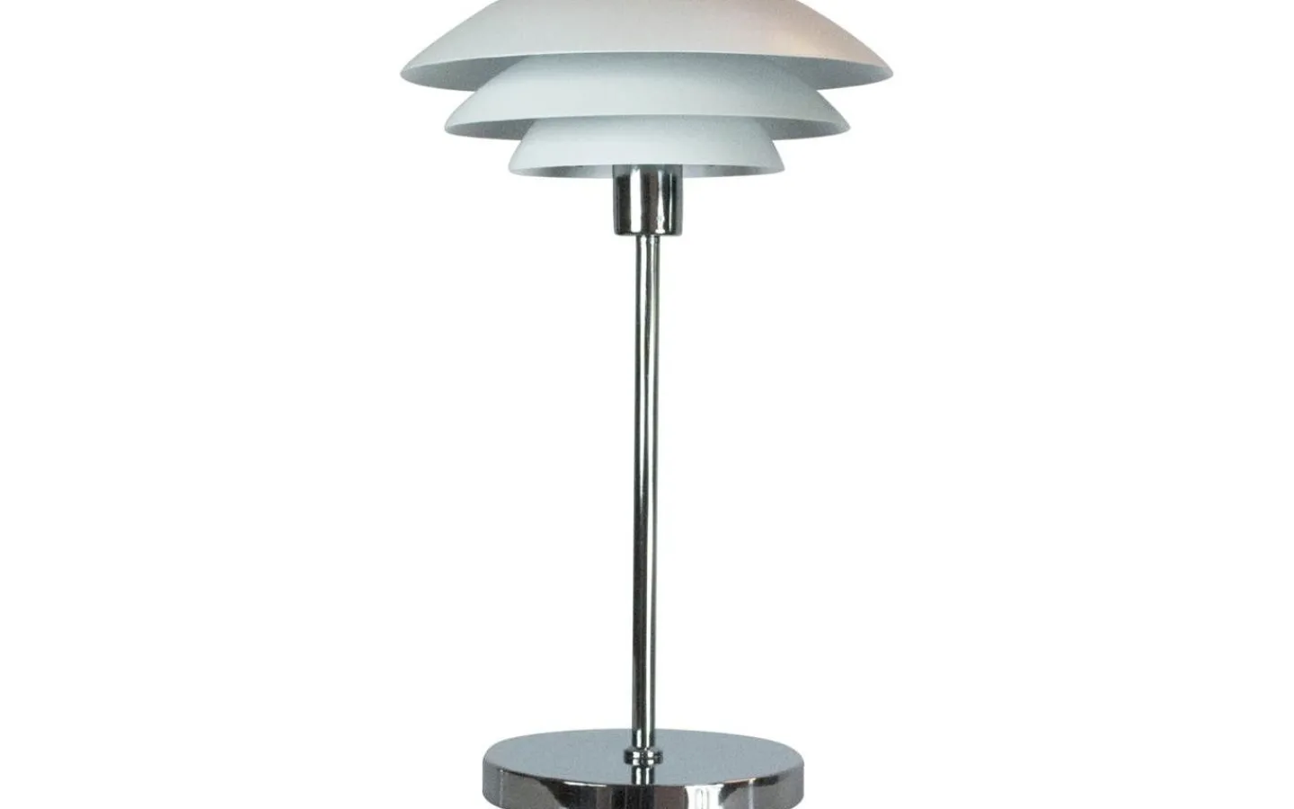 Bordslampor-Dyberg Larsen DL31 Bordslampa 50cm Vit/Krom