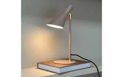 Skrivbordslampor-Dyberg Larsen DL12 Mini Skrivbordslampa 39,5cm Beige/Mässing