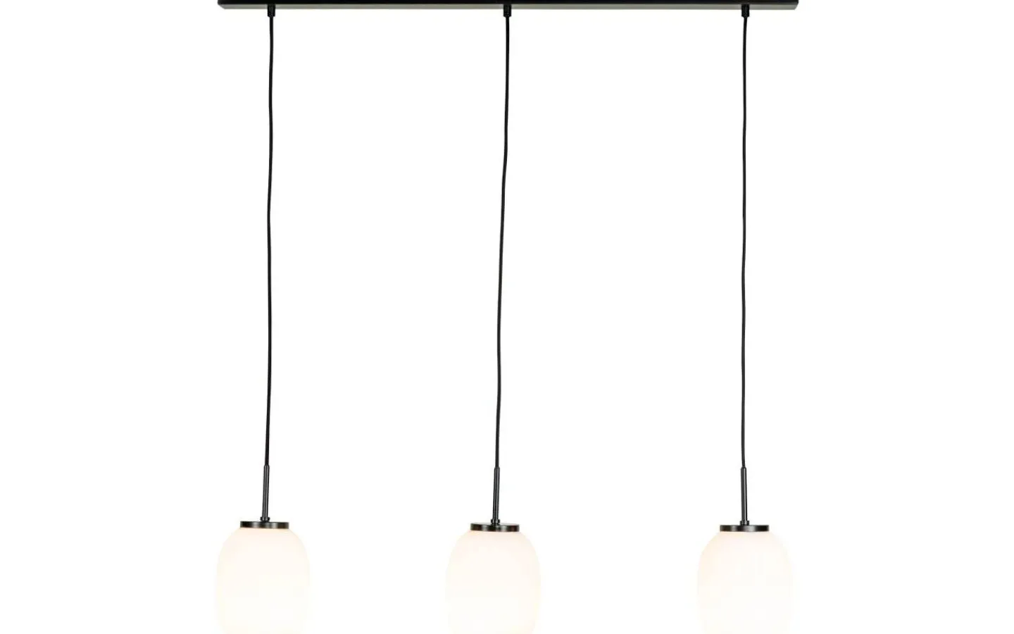 Avlånga Taklampor < Dyberg Larsen DL39 Taklampa 90cm Opal/Svart