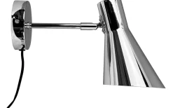 Läslampor-Dyberg Larsen DL12 Vägglampa Krom