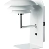 Läslampor-Dyberg Larsen DL20 Vägglampa USB Vit/Krom
