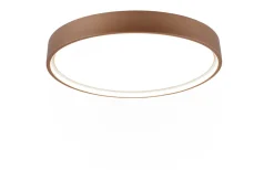 Plafonder < Trio Lighting Doha Plafond LED 45cm kaffebrun