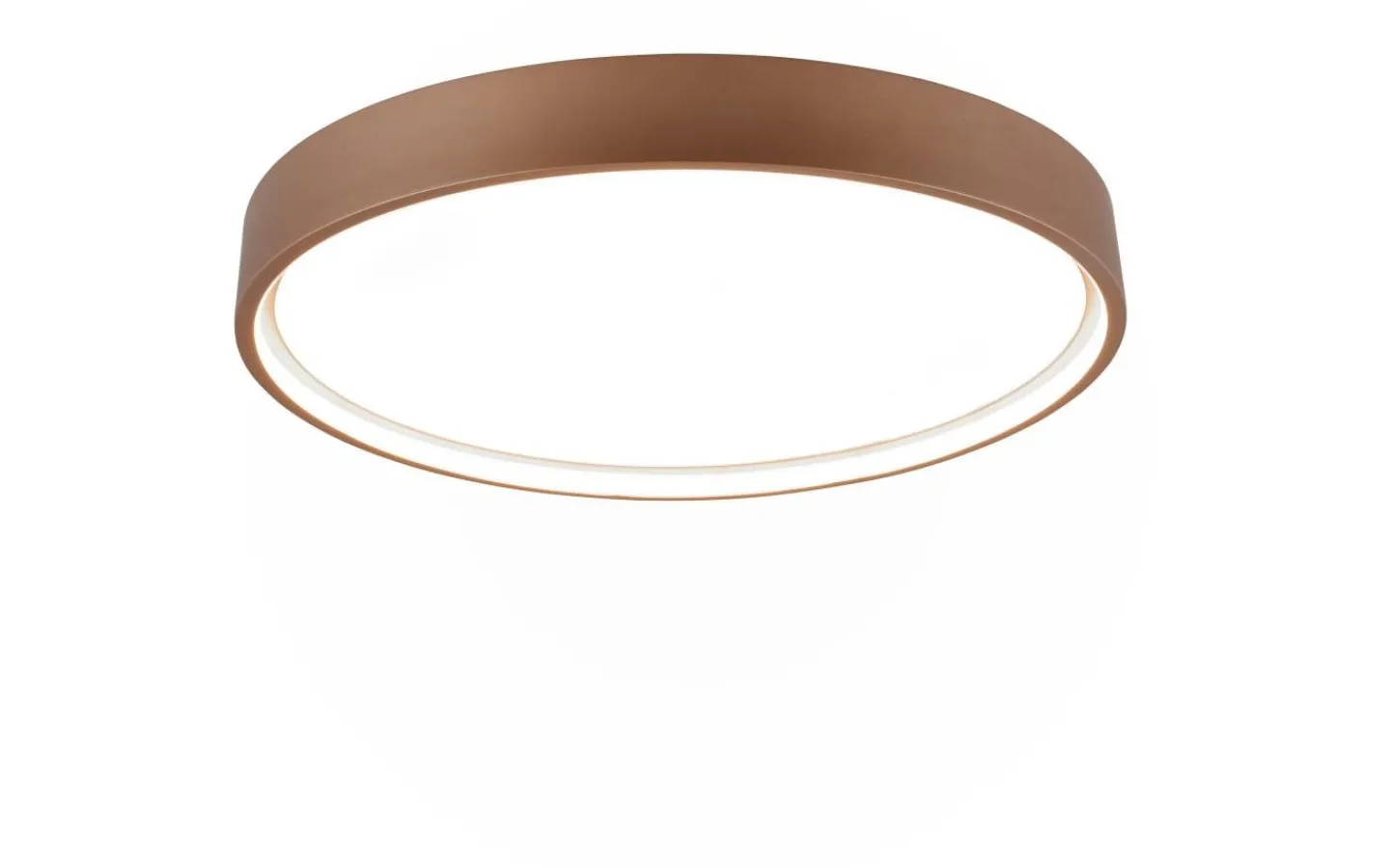 Plafonder < Trio Lighting Doha Plafond LED 45cm kaffebrun