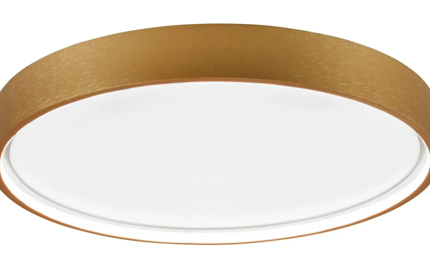 Plafonder-Trio Lighting Doha Plafond LED 45cm matt mässing