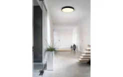 Plafonder < Trio Lighting Doha Plafond LED 45cm mattsvart