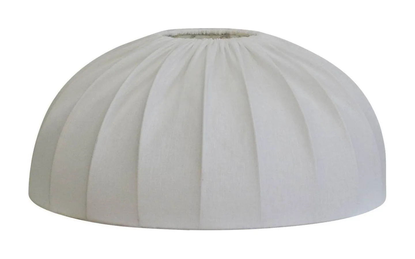 Enfärgade Runda Lampskärmar < Hallbergs Dome Lampskärm Ø45cm Vit