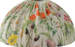 Mönstrade Lampskärmar < Hallbergs Dome Wildflower Lampskärm Ø45cm Natur