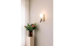 Läslampor-Globen Lighting Doppio Vägglampa Beige