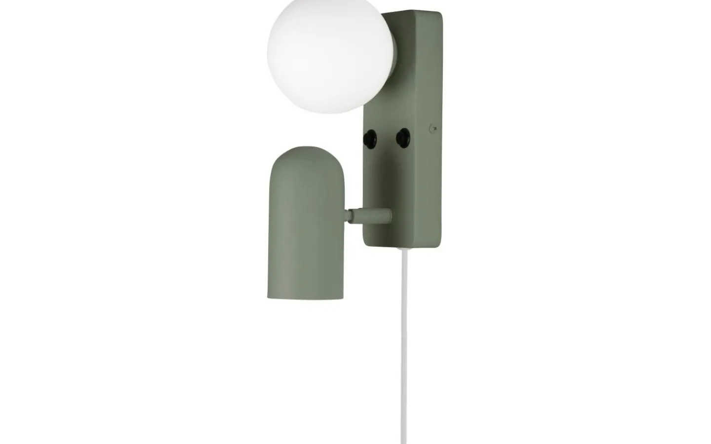 Läslampor < Globen Lighting Doppio Vägglampa Grön