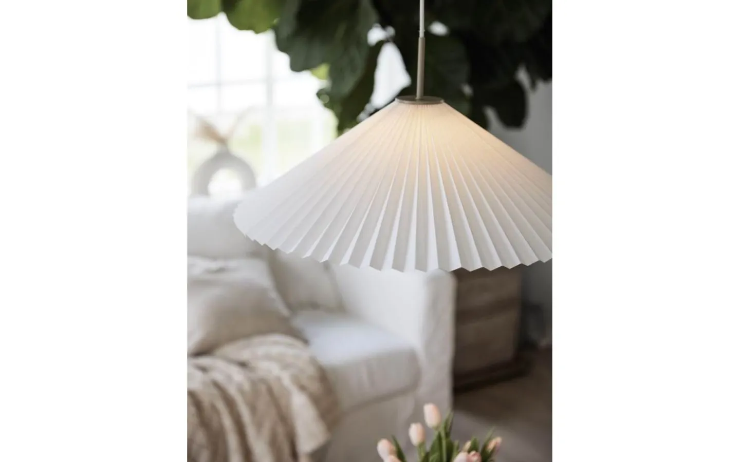Vardagsrum|Kök & Matplats-PR Home Dora Taklampa 60cm Vit