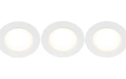 230V Led Spotlights < Llitt Doris 230V Spotlight 3000K 5,5W Vit 3-pack IP65